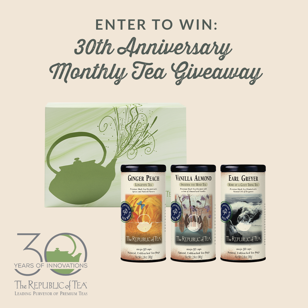 <p>Our Ministers thank YOU for your support of our Tea Revolution. Celebrate with us and enter to win premium teas and herbs in our</p>
